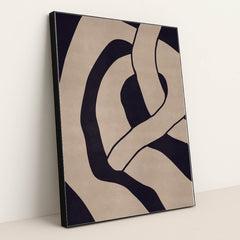Stripes Artistic by Tyler Jacobs - Black Frame Stretchiez