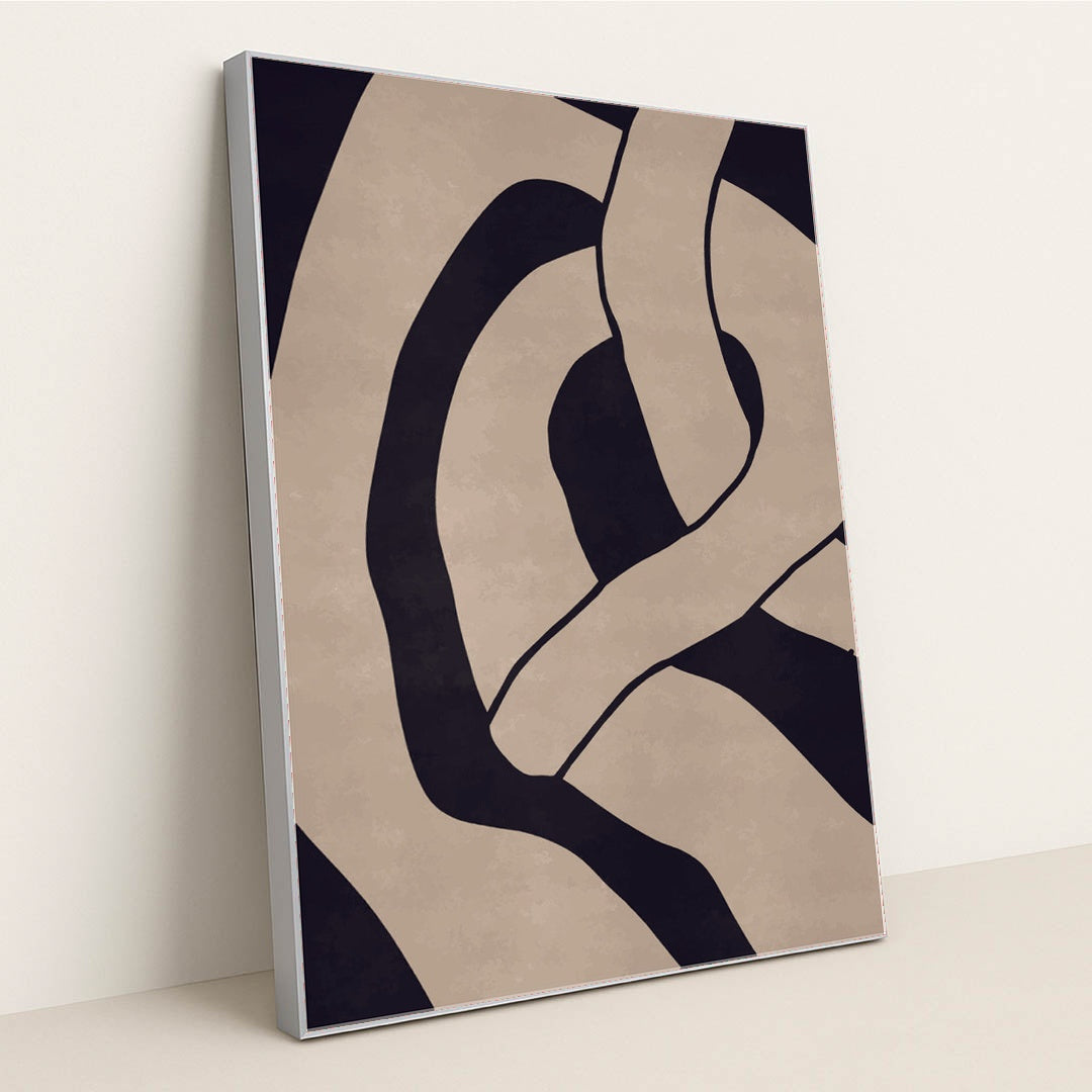 Stripes Artistic by Tyler Jacobs - Silver Frame Stretchiez