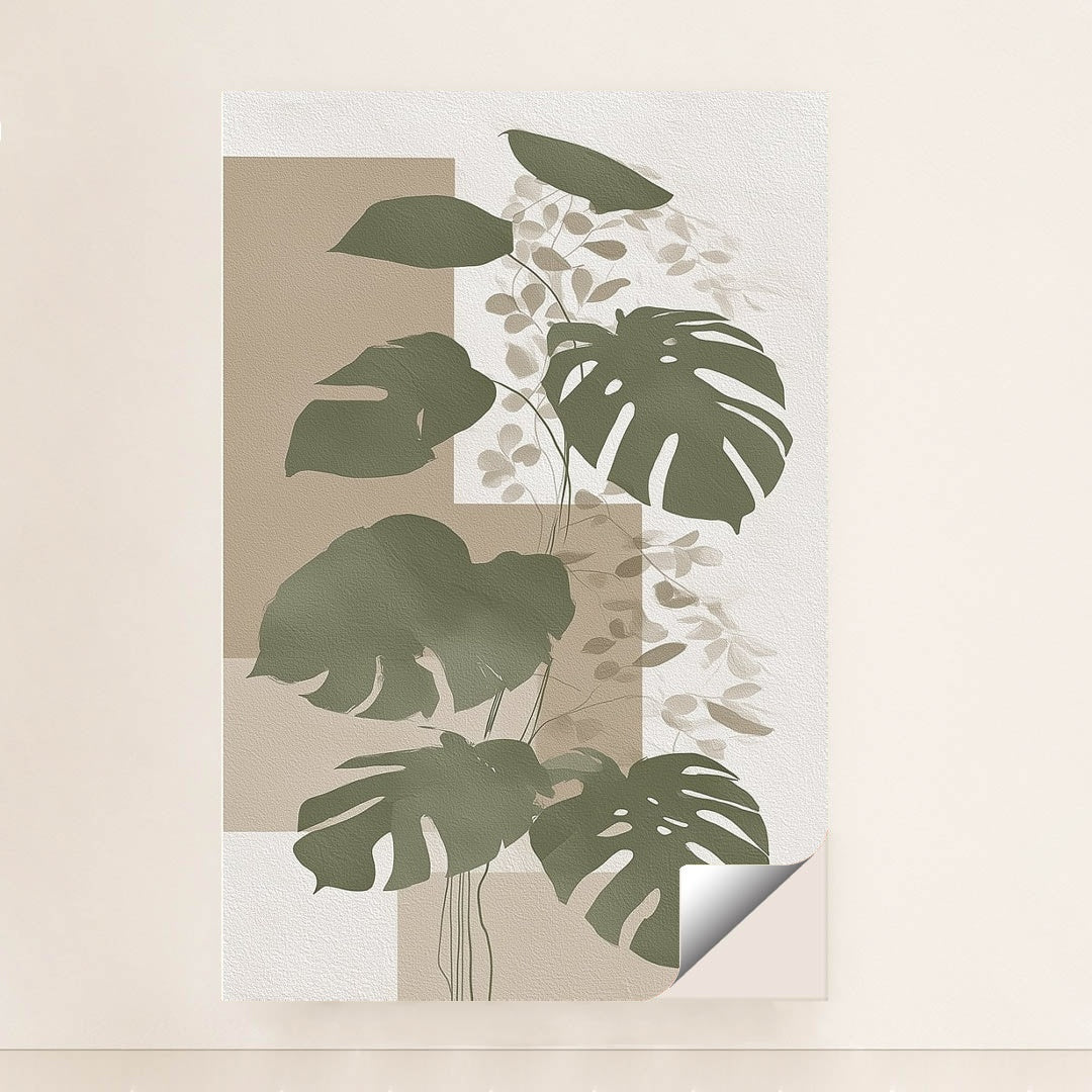 Minimal Monstera by Jade Morgan - Peeliez