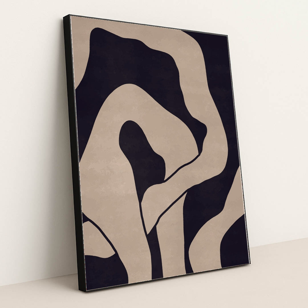 Contemporary Minimalism: Postmodern by Tyler Jacobs - Black Frame Stretchiez