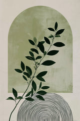 Minimalist Fern Study by Bailey Adams
