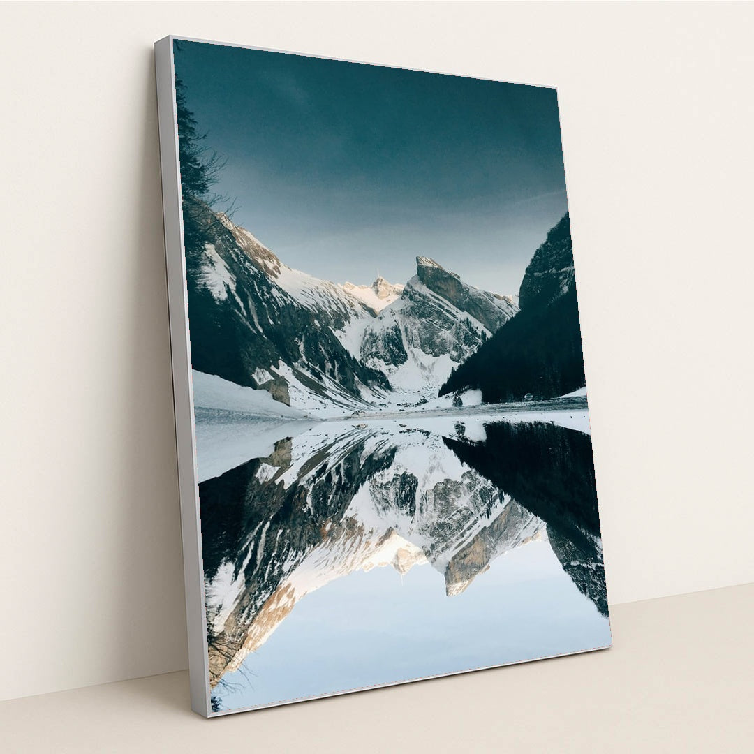Mirror of the Mountains by fynn - Silver Frame Stretchiez