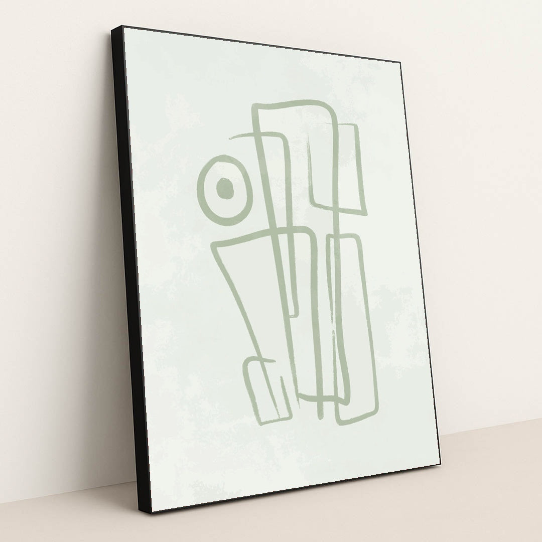 Chaotic Lines: Aesthetic by Anonymous - Black Frame Stretchiez