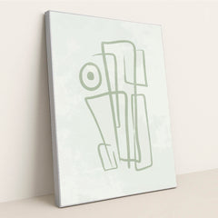 Chaotic Lines: Aesthetic by Anonymous - Silver Frame Stretchiez