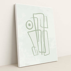 Chaotic Lines: Aesthetic by Anonymous - White Frame Stretchiez