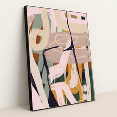 Contemporary Tracery: Bohemian by Anonymous - Black Frame Stretchiez