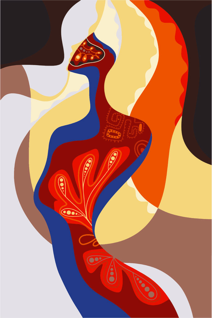Woman Portrait Contemporary by Anonymous