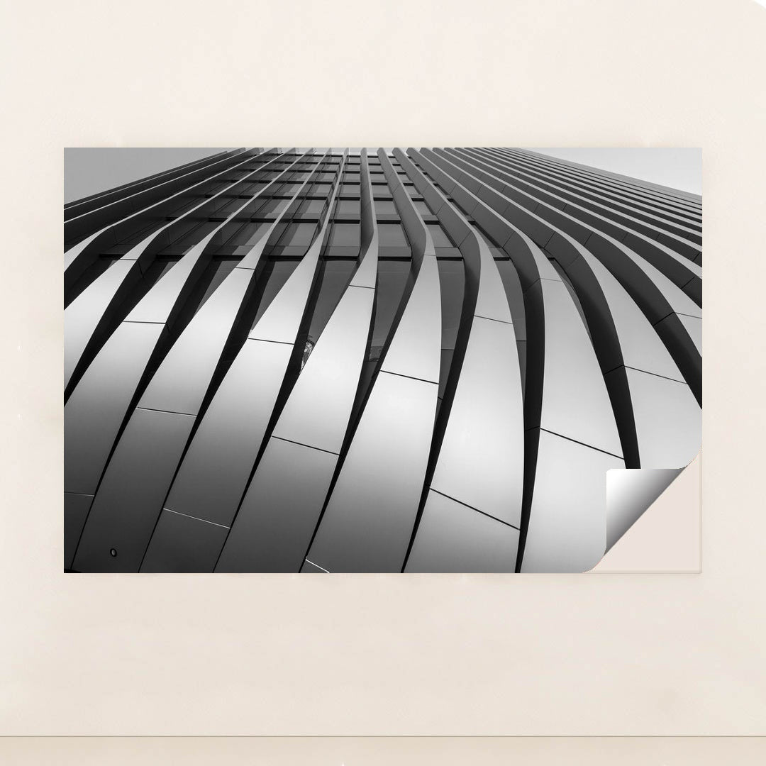 Dynamic Skyscraper Facade in Prague by Wolfgang Weiser - Peeliez