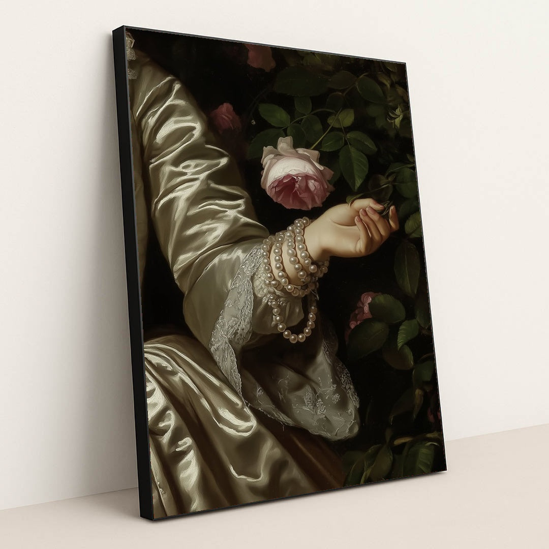 Moment with a Bud by Seven Akins - Black Frame Stretchiez