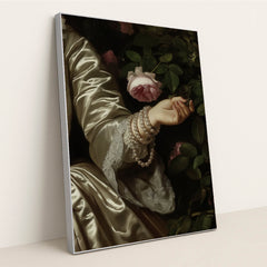 Moment with a Bud by Seven Akins - Silver Frame Stretchiez