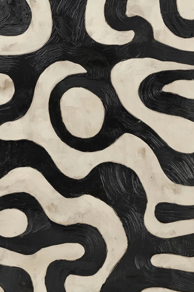 Monochromatic Swirl by Jade Morgan