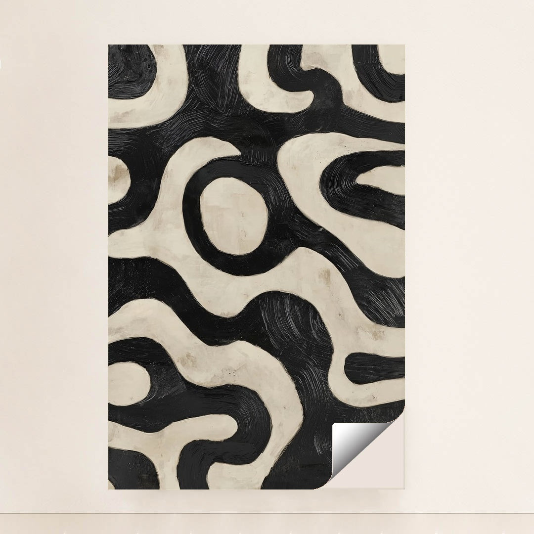 Monochromatic Swirl by Jade Morgan - Peeliez