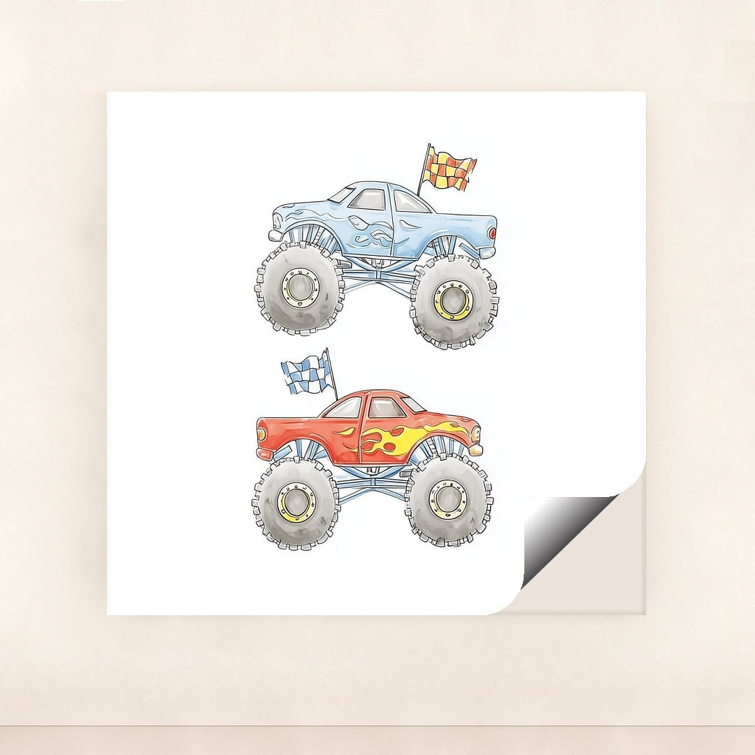 Monster Truck Mayhem by Melissa King - Peeliez
