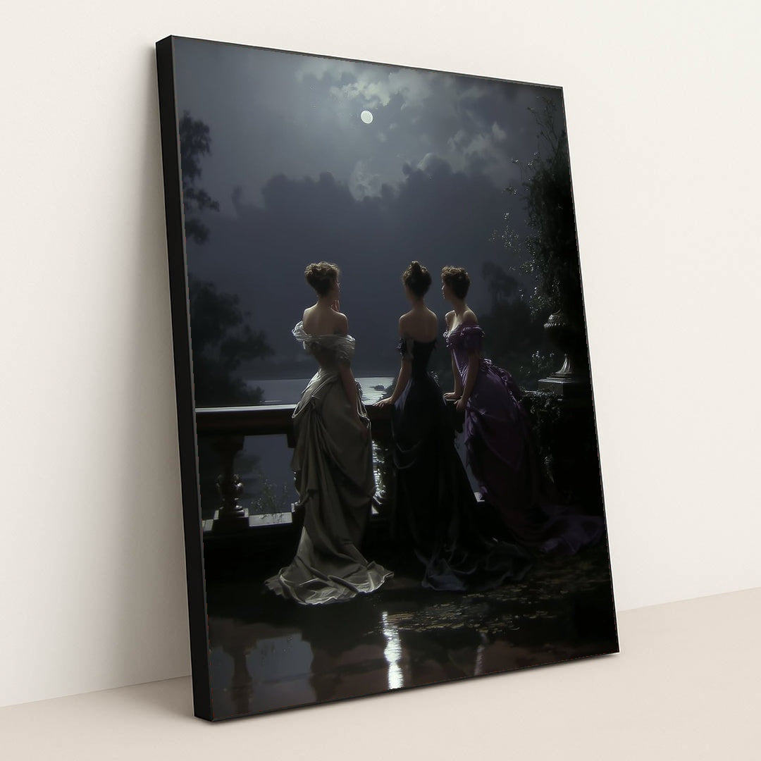 Moonlight and Velvet by Seven Akins - Black Frame Stretchiez