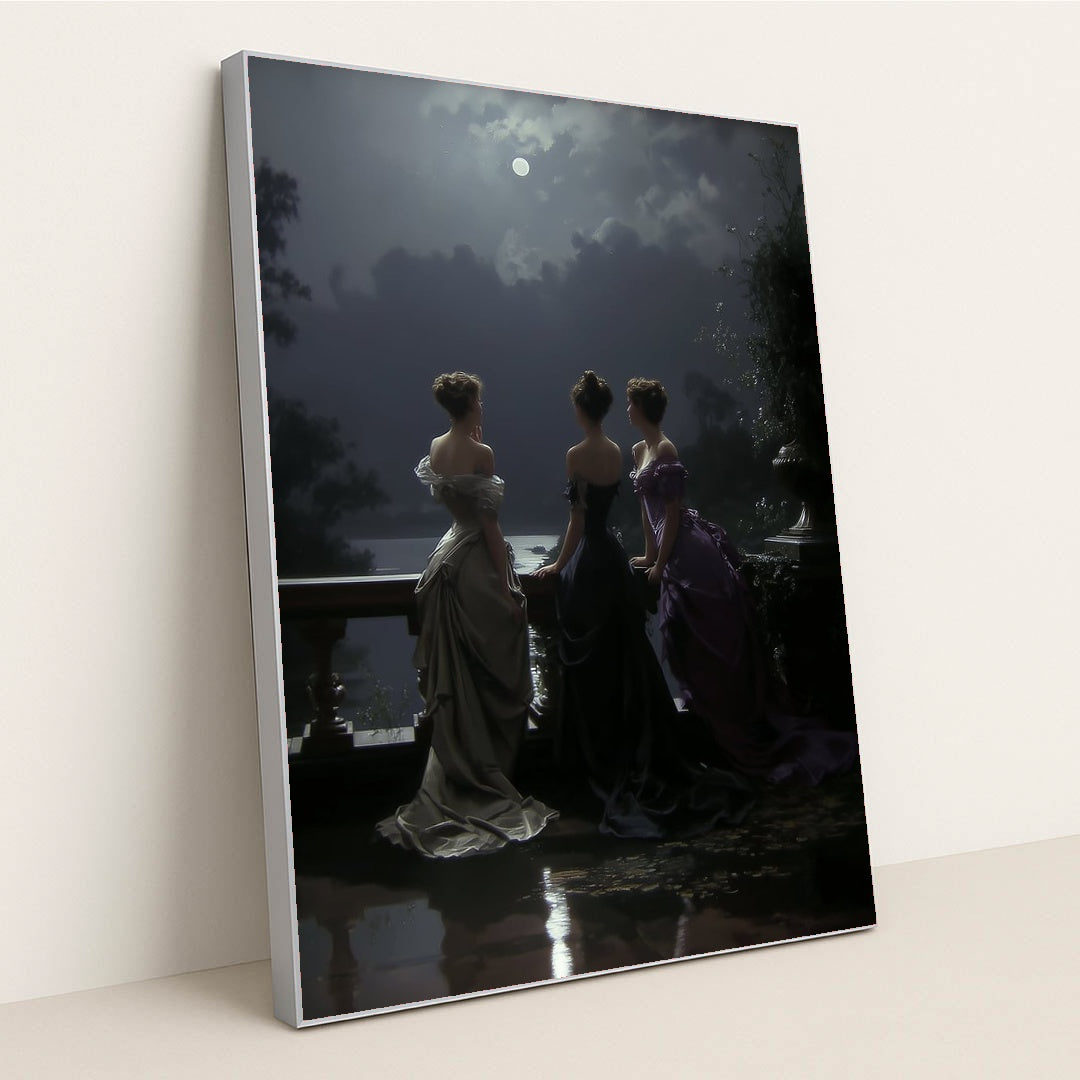 Moonlight and Velvet by Seven Akins - Silver Frame Stretchiez