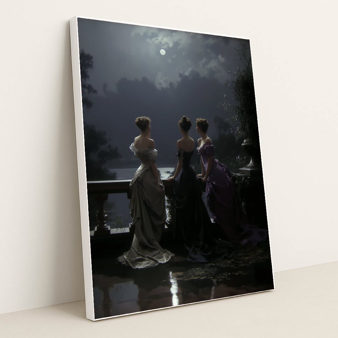 Moonlight and Velvet by Seven Akins - White Frame Stretchiez
