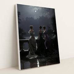 Moonlight and Velvet by Seven Akins - White Frame Stretchiez