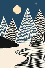 Moonlit Terraces by Wall Gusto™