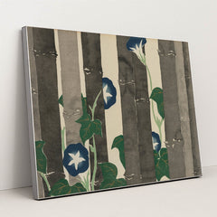 Morning Glories (Asagao) (1909-1910) by Kamisaka Sekka - Silver Frame Stretchiez