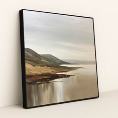 Muted Shores by Jade Morgan - Black Frame Stretchiez