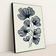 Nocturne Bloom III by Wall Gusto™ - Black Frame Stretchiez
