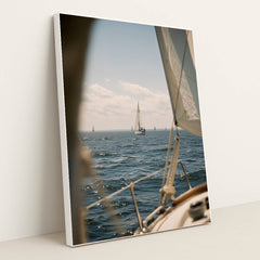 Ocean Regatta by Mistline - White Frame Stretchiez
