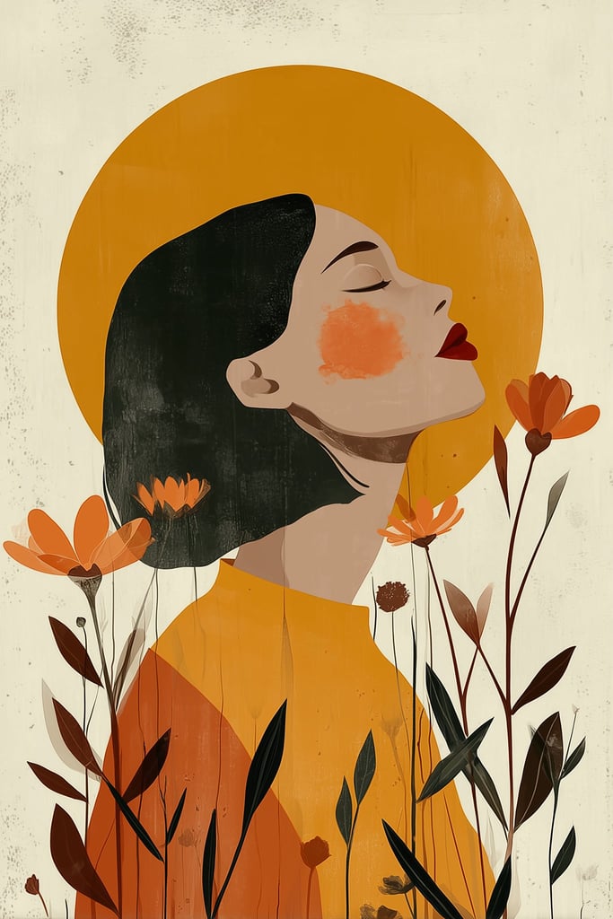 Ocher Sun by Sarah Jones