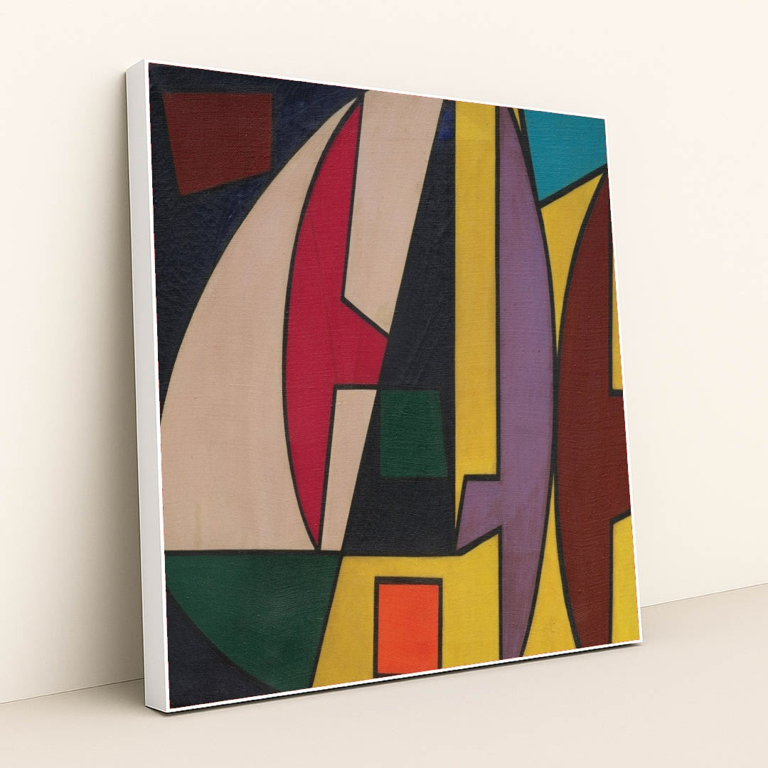 Opera Terza (1952) by Atanasio Soldati - White Frame Stretchiez