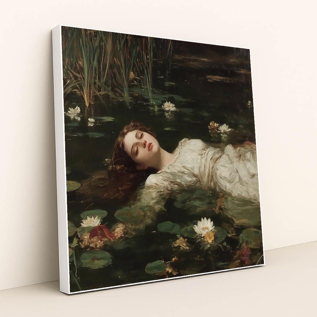 Ophelia's Repose by Seven Akins - White Frame Stretchiez