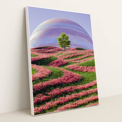 Orbit Garden by Alex Shuper - White Frame Stretchiez