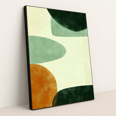 Pale Collision by Wall Gusto™ - Black Frame Stretchiez