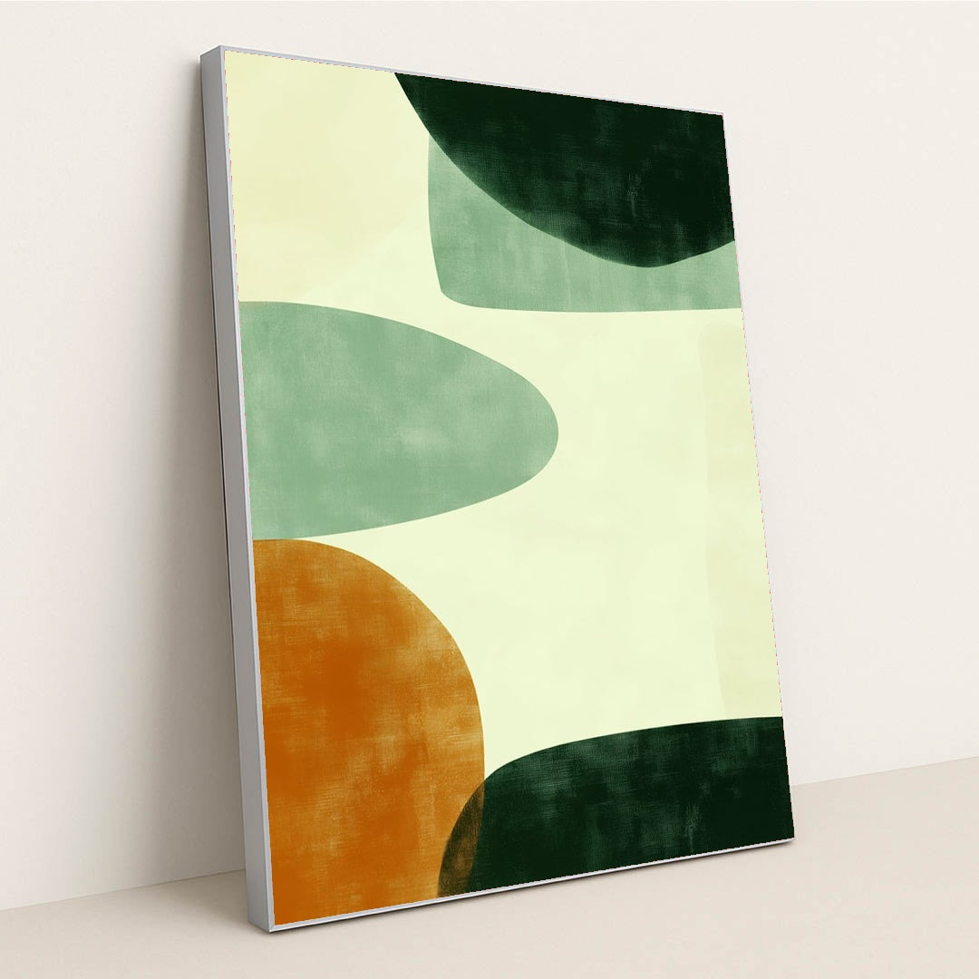 Pale Collision by Wall Gusto™ - Silver Frame Stretchiez