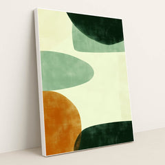 Pale Collision by Wall Gusto™ - White Frame Stretchiez