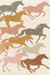 Pastel Stampede by Anna Stone