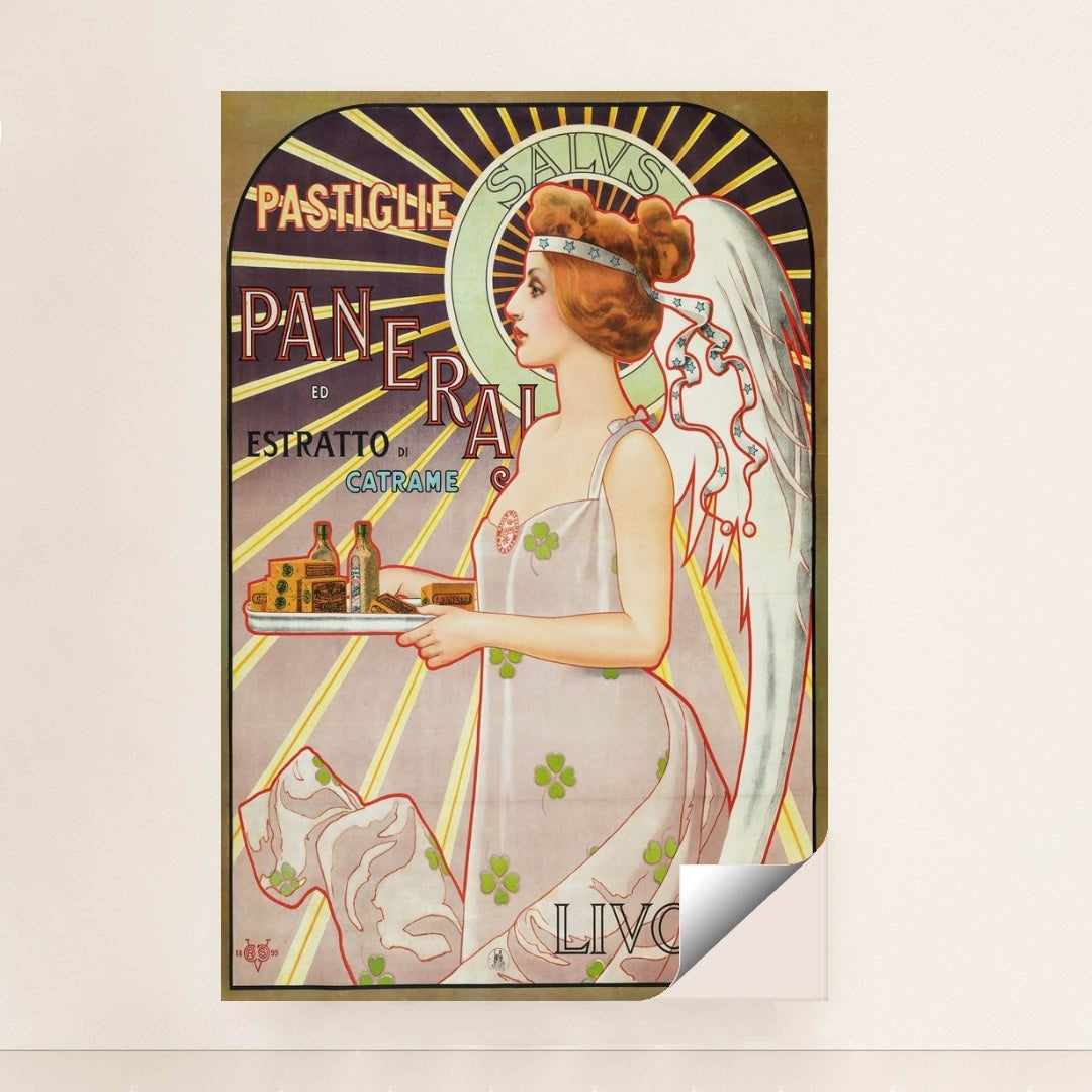 Pastiglie Paneraj Ed Estratto Di Catrame, Livorno (1899) by Vittorio Matteo Corcos - Peeliez