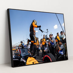 Pato O'Ward — Borchetta Bourbon Music City Grand Prix | Racing Intensity by Travis Hinkle - Black Frame Stretchiez
