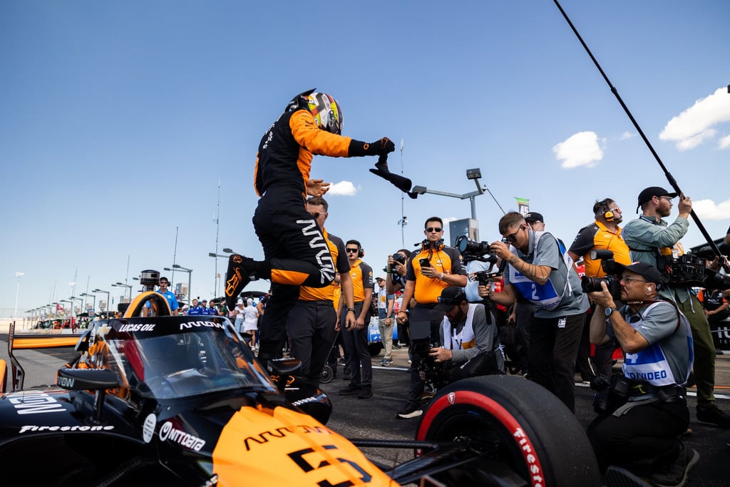 Pato O'Ward — Borchetta Bourbon Music City Grand Prix | Racing Intensity by Travis Hinkle