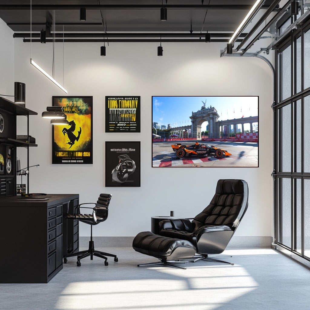 Pato O Ward — Ontario Honda Dealers Indy Toronto | Trackside Action - Product Image - 6