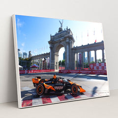 Pato O'Ward — Ontario Honda Dealers Indy Toronto | Trackside Action by Joe Skibinski - White Frame Stretchiez