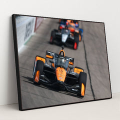 Pato O'Ward — Synk 275 Powered By Sukup | On the Circuit by Chris Owens - Black Frame Stretchiez