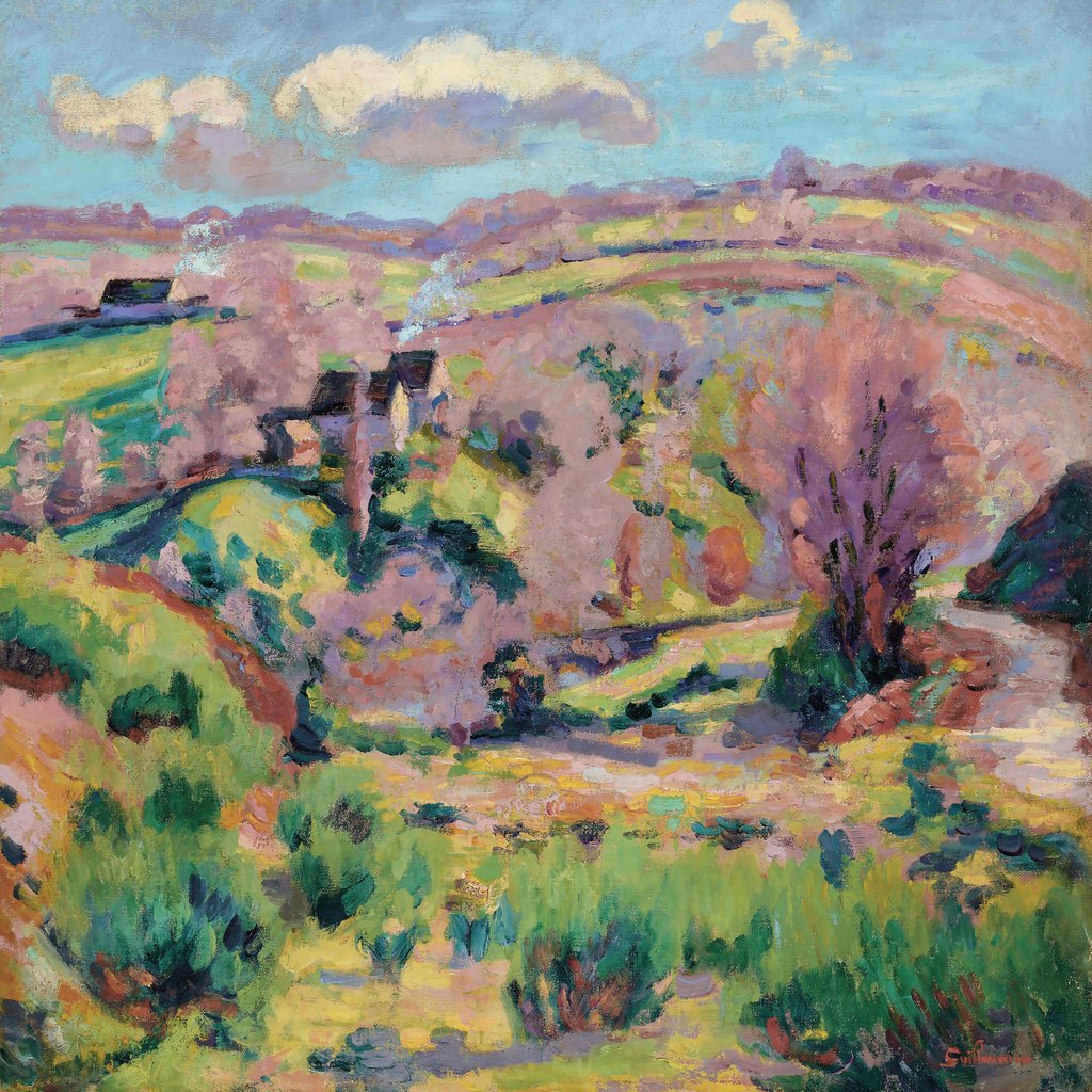 Paysage de la Creuse, au printemps by Armand Guillaumin