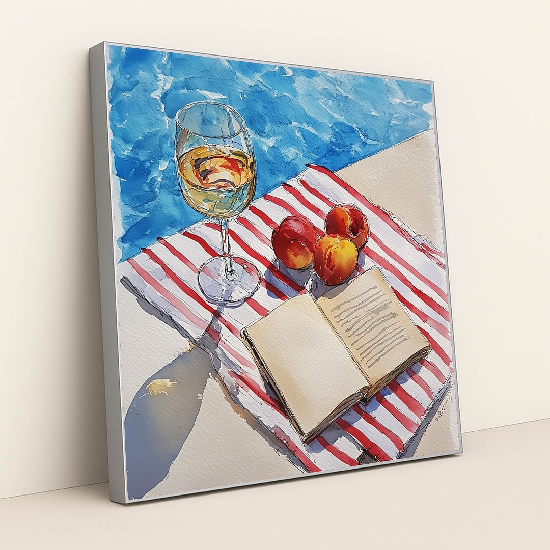 Peaches, Please by Lila Thorne - Silver Frame Stretchiez