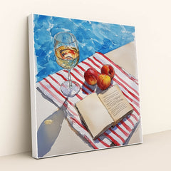 Peaches, Please by Lila Thorne - White Frame Stretchiez