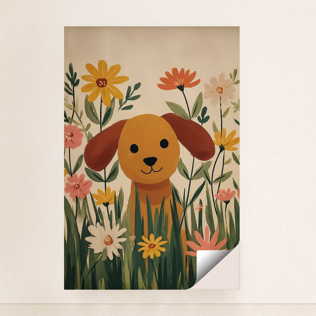 Peek-a-Boo Puppy by Melissa King - Peeliez