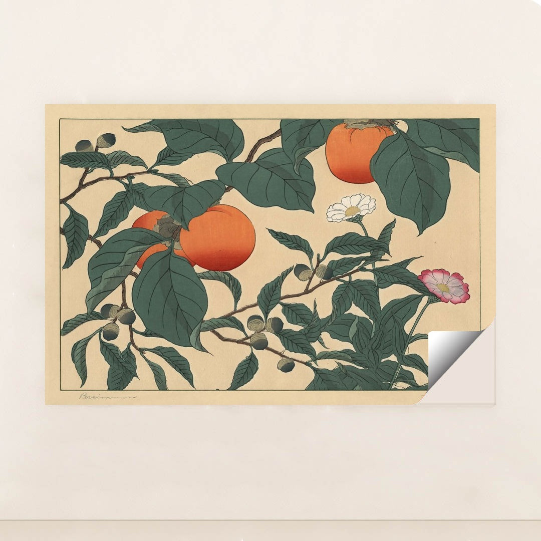 Persimmon (1920s) by Sakai Hōitsu - Peeliez