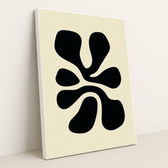 Petal Form I by Wall Gusto™ - White Frame Stretchiez