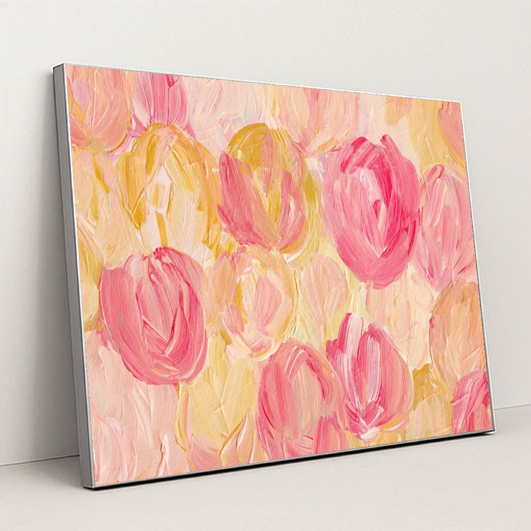Petal Impression by Kseniya Lapteva - Silver Frame Stretchiez