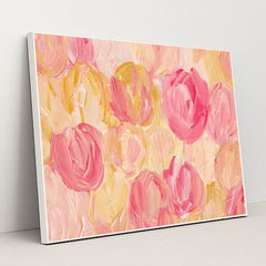 Petal Impression by Kseniya Lapteva - White Frame Stretchiez