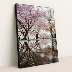 Petal Mirror by Redd Francisco - Black Frame Stretchiez