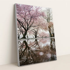 Petal Mirror by Redd Francisco - Silver Frame Stretchiez